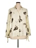 Express Outlet 100% Polyester Ivory Long Sleeve Blouse Size XL - photo 1