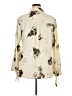 Express Outlet 100% Polyester Ivory Long Sleeve Blouse Size XL - photo 2