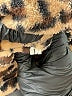 Unbranded 100% Polyester Animal Print Brown Coat Size L - photo 7