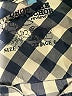Review Kids 100% Baumwolle Checkered-gingham Blue Short Sleeve Button-Down Shirt Size 6 - photo 5