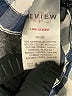 Review Kids 100% Baumwolle Checkered-gingham Blue Short Sleeve Button-Down Shirt Size 6 - photo 6