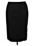 AK Anne Klein Solid Black Formal Skirt Size 6 - photo 1