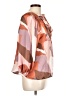 DR2 100% Polyester Brown 3/4 Sleeve Blouse Size L - photo 4