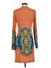 Hale Bob Paisley Orange Casual Dress Size S - photo 2
