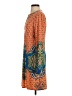 Hale Bob Paisley Orange Casual Dress Size S - photo 5