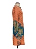 Hale Bob Paisley Orange Casual Dress Size S - photo 4