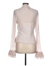 Free People Ivory Long Sleeve Blouse Size L (estimated) - photo 2