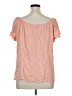 Torrid 100% Rayon Pink Short Sleeve Blouse Size 1X Plus (1) - photo 2
