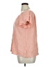 Torrid 100% Rayon Pink Short Sleeve Blouse Size 1X Plus (1) - photo 5