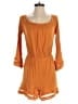 Guess Solid Orange Romper Size M - photo 1