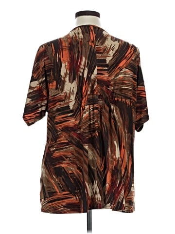 Dana Buchman Short Sleeve Blouse (view 2)