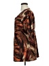 Dana Buchman Brown Short Sleeve Blouse Size XL - photo 5