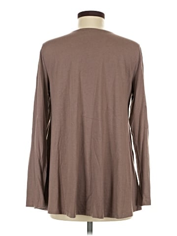 LOGO by Lori Goldstein Long Sleeve Blouse (view 2)