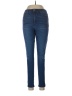 Anne Klein Solid Blue Jeans Size 10 - photo 1