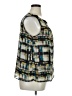 Christopher & Banks 100% Polyester Blue Sleeveless Blouse Size XL - photo 4