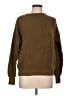 American Apparel 100% Cotton Solid Brown Pullover Sweater Size L - photo 1