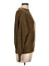American Apparel 100% Cotton Solid Brown Pullover Sweater Size L - photo 4