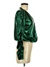 Lavish Green Long Sleeve Blouse Size M - photo 4