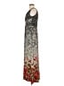 Chaps Print Gray Cocktail Dress Size S - photo 5