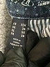 Lands' End Chevron-herringbone Blue Jeans Size 22W - photo 6