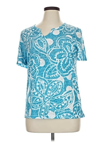 Christopher & Banks Short Sleeve T-Shirt (view 1)