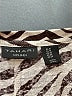 Tahari 100% Linen Animal Print Silver Short Sleeve Blouse Size 1X - photo 7