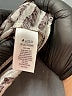 Tahari 100% Linen Animal Print Silver Short Sleeve Blouse Size 1X - photo 8