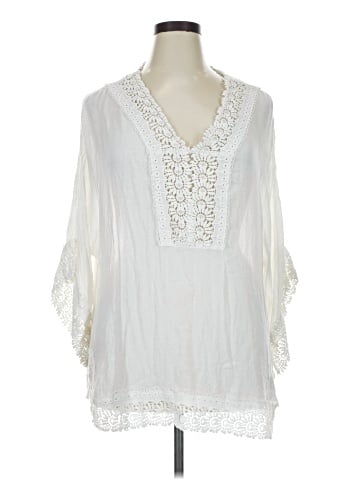 Chico's 3/4 Sleeve Blouse (view 1)