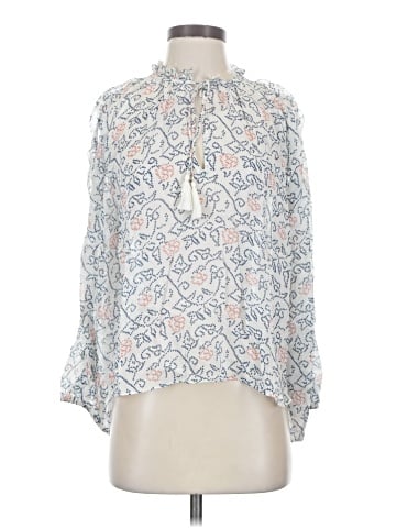 Ulla Johnson 3/4 Sleeve Silk Top (view 1)