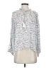 Ulla Johnson 100% Silk Paisley Ivory 3/4 Sleeve Silk Top Size 2 - photo 1
