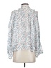 Ulla Johnson 100% Silk Paisley Ivory 3/4 Sleeve Silk Top Size 2 - photo 2