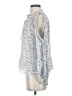 Ulla Johnson 100% Silk Paisley Ivory 3/4 Sleeve Silk Top Size 2 - photo 5