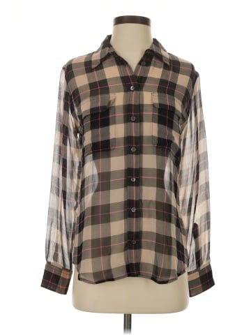 Equipment Long Sleeve Blouse (view 1)
