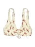 Topshop Floral Ivory Swimsuit Top Size 6 - photo 1