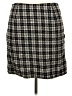 Eddie Bauer Houndstooth Gray Wool Skirt Size 14 - photo 2