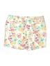 Lands' End Floral White Shorts Size 18 - photo 2