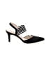 Life Stride Stripes Black Heels Size 9 - photo 1