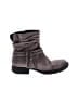 Born 100% Leather Gray Ankle Boots Size 6 1/2 - photo 1