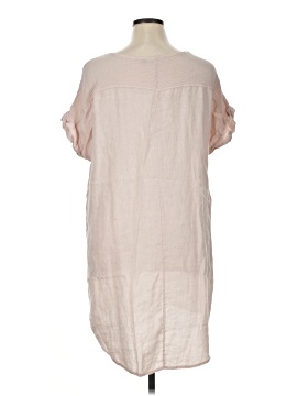 lungo l'arno linen dress Made In Italy V-neck Tie Waist Floral Print Mini White / M Crafted from breathable Linen a perfect choice for the summer days Lungo L'arno Summer Dress Beige