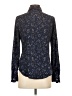 MICHAEL Michael Kors 100% Polyester Paisley Blue Long Sleeve Blouse Size XS - photo 2