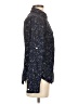 MICHAEL Michael Kors 100% Polyester Paisley Blue Long Sleeve Blouse Size XS - photo 4