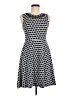 Pixley 100% Polyester Polka Dots Blue Cocktail Dress Size M - photo 1