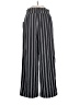 Zara Basic 100% Polyester Stripes Gray Casual Pants Size S - photo 1