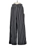 Zara Basic 100% Polyester Stripes Gray Casual Pants Size S - photo 2