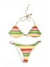Unbranded Stripes Green Two Piece Swimsuit Size XL - photo 1