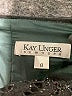 Kay Unger 100% Polyester Graphic Black Cocktail Dress Size 8 - photo 7