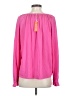 Sundry Pink Long Sleeve Blouse Size Sm (1) - photo 2