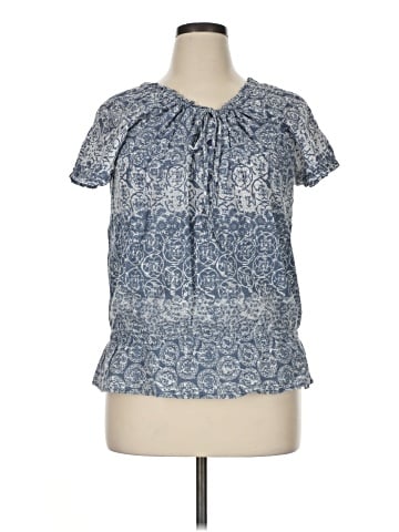 IZOD Short Sleeve Blouse (view 1)