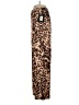 Halston Animal Print Brown Casual Pants Size S - photo 5