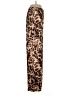 Halston Animal Print Brown Casual Pants Size S - photo 4